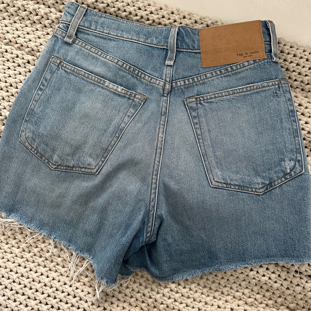 Rag&Bone denim high rise shorts